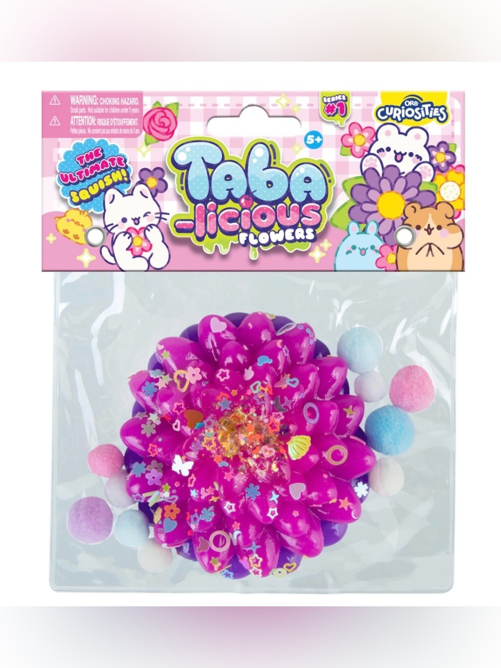 Curiosities Taba-licious Flowers squishy toy